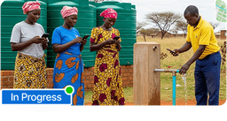 Burst Pipe Damaging Sidewalk